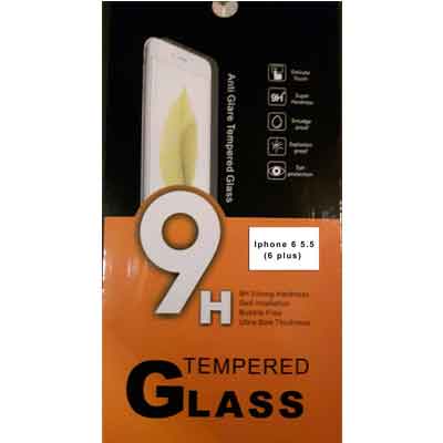 iPhone 6 plus 5.5 tempered glass - glazen screenprotector 9H 2.5D 0,3 mm