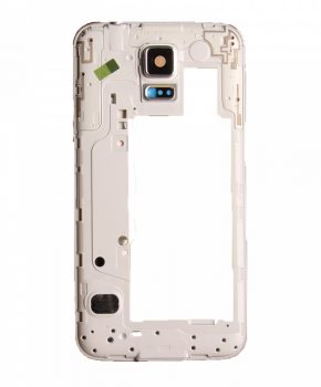 Samsung Galaxy S5 Neo G903F Midden frame zilver - originele kwaliteit