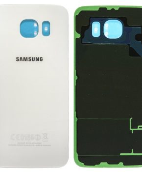 Samsung Galaxy S6 Batterij Cover Wit - originele kwaliteit