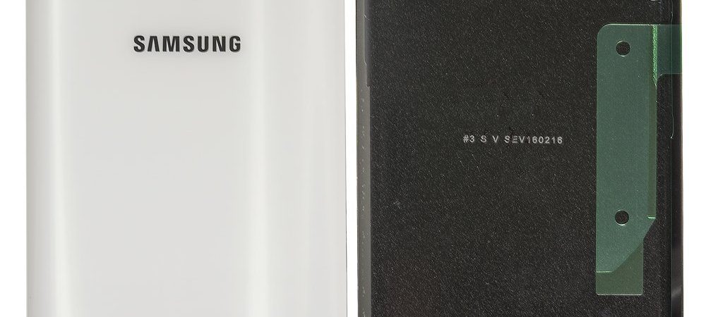 Samsung Galaxy S7 achterkant – Wit – originele kwaliteit – met camera lens