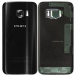 Samsung Galaxy S7 Batterij Cover Zwart - originele kwaliteit + lens