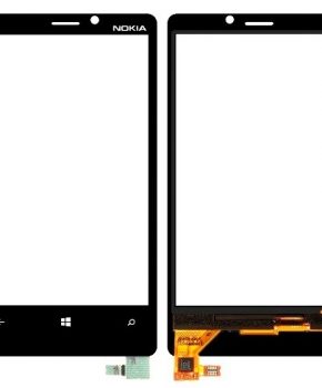 Touch screen scherm zwart voor de Nokia Lumia 920