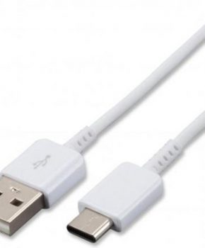 USB-C naar USB 2.0 oplaad kabel - datakabel voor de Samsung S8 - S8 Plus- S9 - S9 Plus - Wit