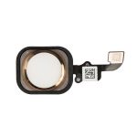 iPhone 6 & 6 Plus home button met flex kabel - Goud