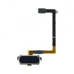 Voor Samsung Galaxy S6 - G920F - Home Button compleet module flex - zwart