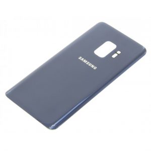 Voor Samsung Galaxy S9 achterkant glas  - Blauw