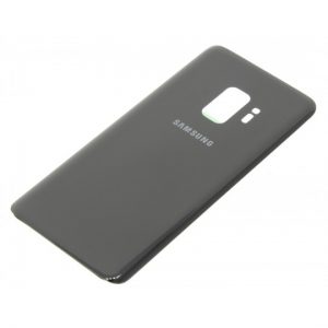 Voor Samsung Galaxy S9 achterkant glas  - Zwart