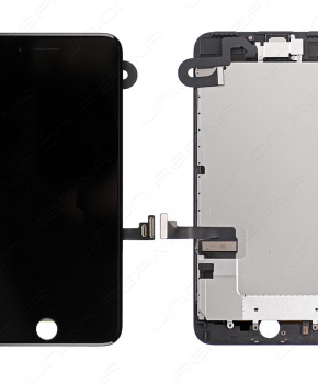 Voorgemonteerde Iphone 7 Plus scherm Zwart AAA+ + reparatiesetje