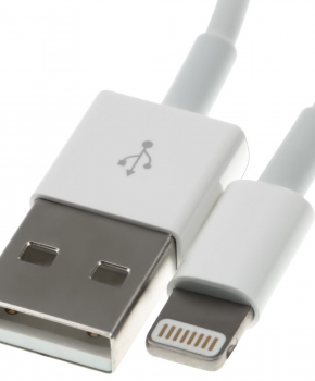 Lightning compatible naar usb kabel - 1 meter -wit