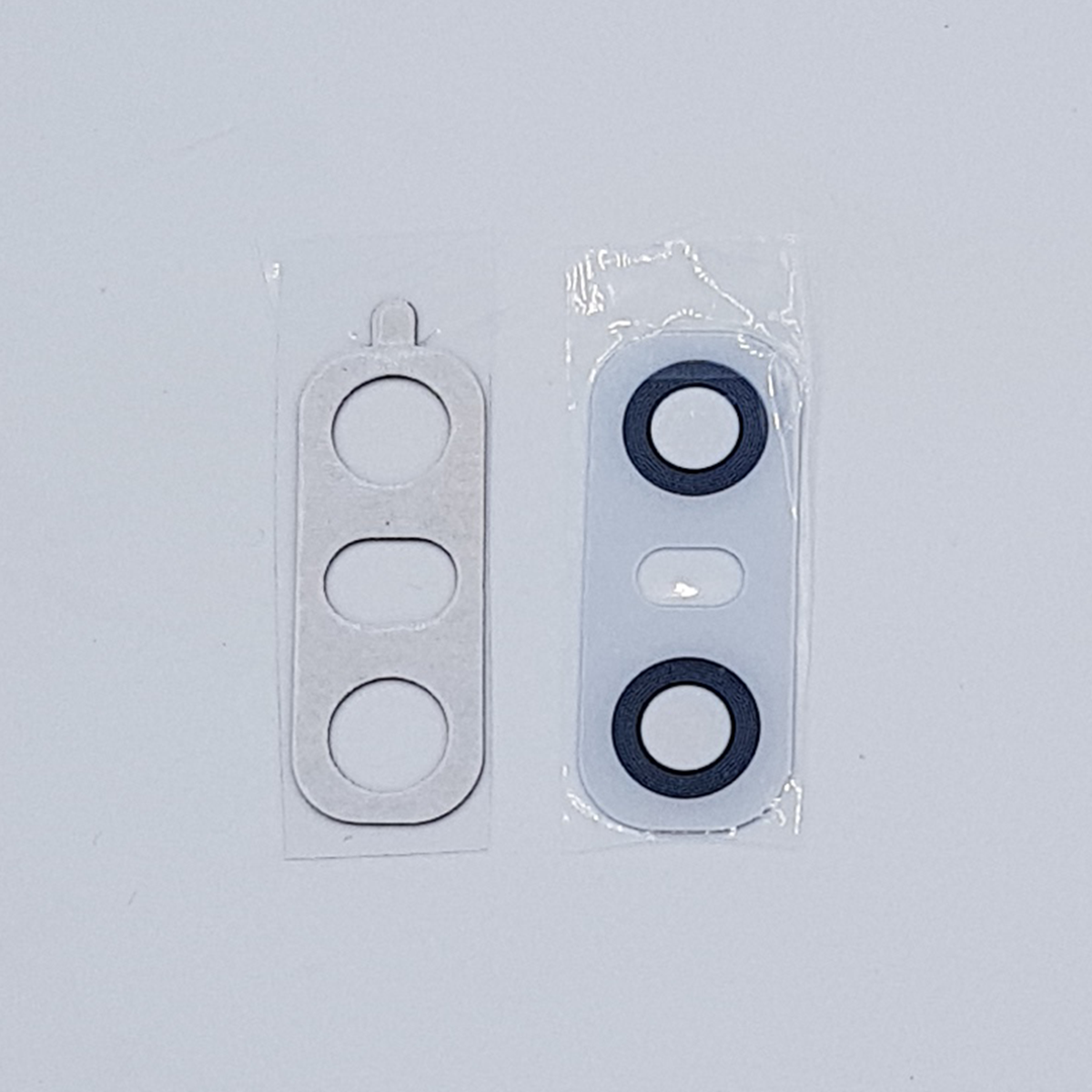 Achter camera Glas Lens geschikt voor de LG G6 - Wit - inclusief tape