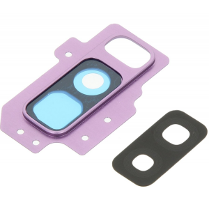 Voor Samsung Galaxy S9 Plus Camera glas Lens met Cover - Paars