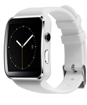 Smartwatch - Sporthorloge - X6 - Wit -  voor android en IOS