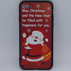 iPhone 6 Plus hoesje  - kerst - kerstman happiness