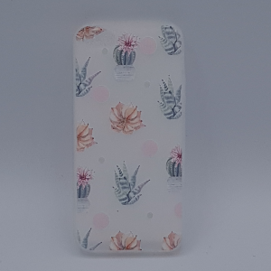 iPhone 5, 5s, SE hoesje  - rozen met vlinder