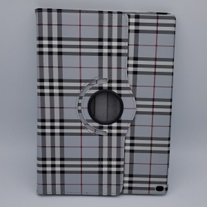 Voor iPad Pro 10.5 inch case / hoes  - Geruit - grijs