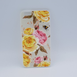iPhone 6 hoesje  - yellow and pink roses