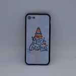 iPhone 7 hoesje - kerst - a very Merry Christmas - wit