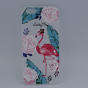 iPhone 6 / 6S hoesje  - flamingo - lucky me
