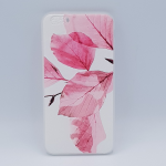 Voor IPhone 6 Plus hoesje - roze bladeren