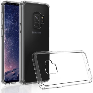Voor Samsung S9  - transparant Hoesje