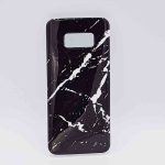 Voor Samsung Galaxy S8 - hoesje - Black marble