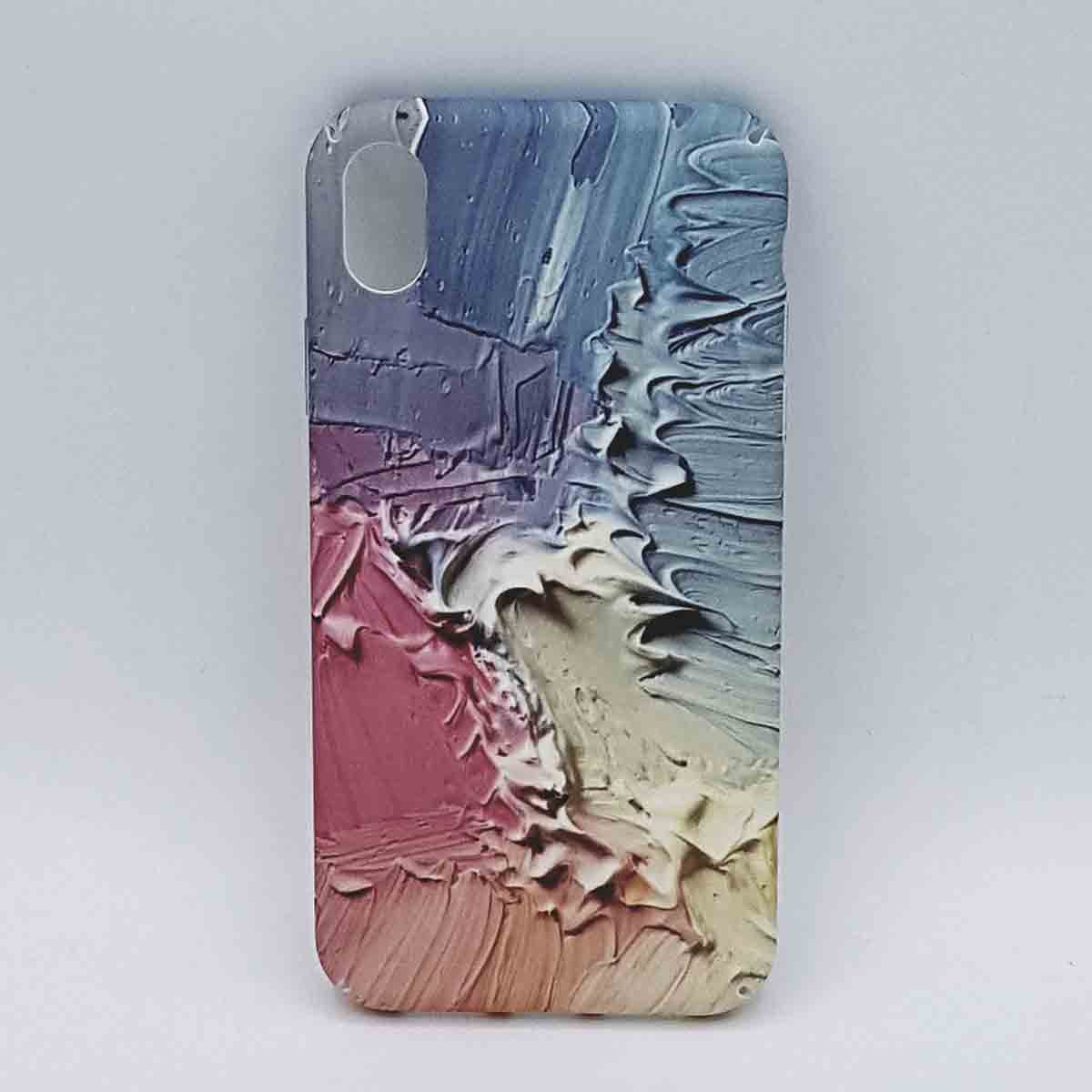 iPhone XR - hoesje - 3d verf spetters
