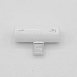 Capsule dual Light-ning Splitter - 8 pins en 3.5 mm jack - wit