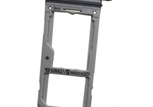 Dual Sim Sim Tray geschikt voor Samsung Galaxy s7 / S7 Edge dual-sim - Goud