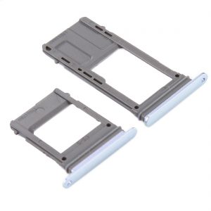 Single Sim + Sd kaart houder voor Samsung Galaxy A5 2017 A520 / A7 2017 A720 - Blauw