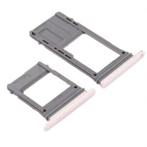 Single Sim + Sd kaart houder voor Samsung Galaxy A5 2017 A520 / A7 2017 A720 - Goud