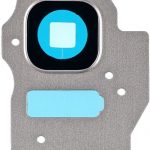Camera Lens Cover - Artic Silver -  inclusief lens voor de Samsung Galaxy S8 + (Plus)