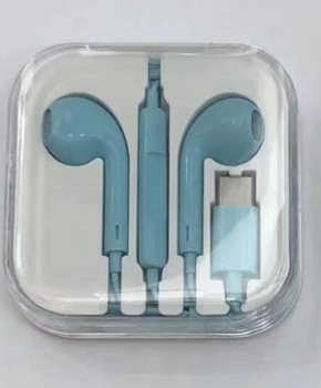 In-ear oordopjes met USB-C aansluiting - Blauw