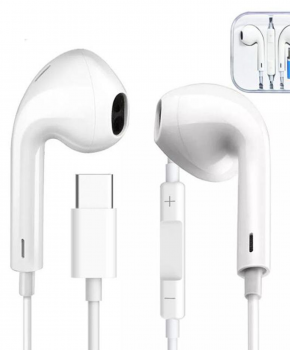 In-ear oordopjes met USB-C aansluiting - wit