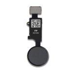 Universele home button voor IPhone 7 / 7P /8 /8P - met drukfunctie - zwart