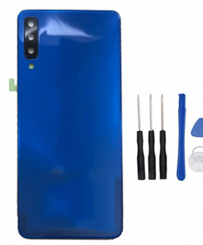 Batterijcover - achterkant geschikt voor de A7 2018 A750 A750F - Blauw