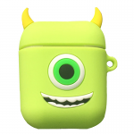 Cartoon Airpods Silicone Case Cover Hoesje voor Apple Airpods - eenoog - met karabijn