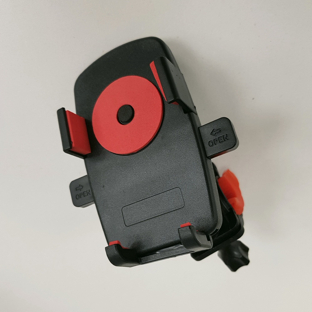 Universele (motor) fiets telefoon houder - red circle