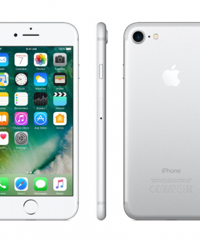 Apple iPhone 7 - 32GB - zilver  - remarketed - Als nieuw +oordopjes