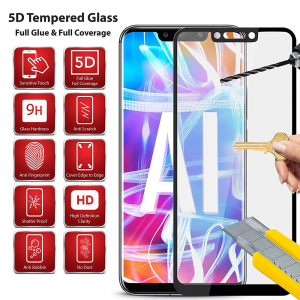 5D screenprotector voor Huawei P30 pro - full glue