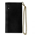 iDeal Mayfair Clutch Velvet Black iPhone XR