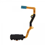 Voor Samsung S7 Edge home button flexkabel - zwart