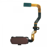 Voor Samsung S7 home button flexkabel - rose goud