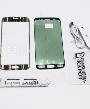 Voor Samsung Galaxy S7 glas reparatie set - goud