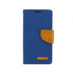 Canvas Book case - voor de Apple iPhone 6/6S -blauw
