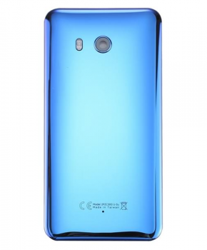Achterkant - batterijcover met lens voor de HTC U11 - blauw