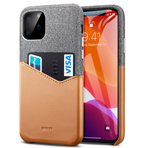 ESR Metro wallet case voor 11 PRO Max ( 6.5 ) - grijs/bruin