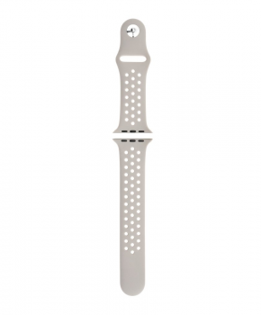 Sport strap compatible met Apple Watch 42/44mm / B010 - licht-grijs