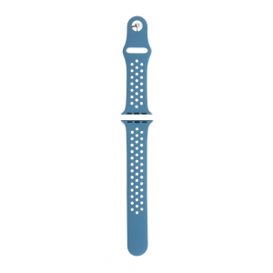 Sport strap compatible met Apple Watch 42/44mm / B024 - blauw