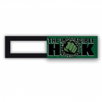 Webcam cover / schuifje  - licentie™ - Hulk 01 - groen