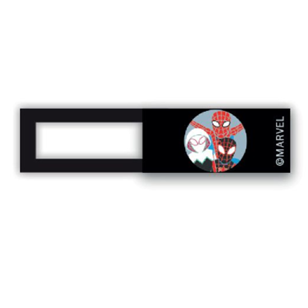 Webcam cover / schuifje  - licentie™ - Spiderman 03 - zwart